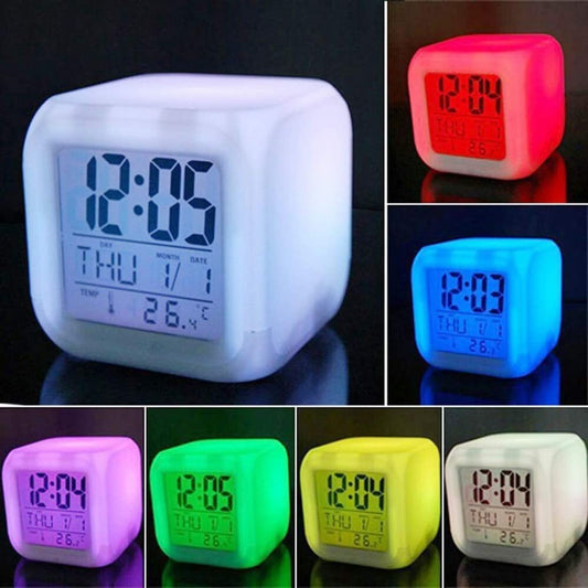 TheKaamchor – Color Changing Digital Alarm Clock for Kids & Room Decor