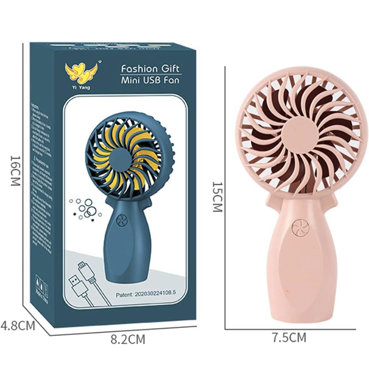 TheKaamchor – Mini USB Fan | Portable Desk & Travel Cooling Solution
